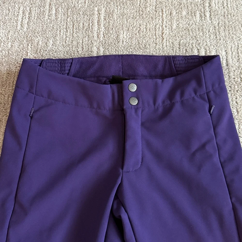 The North Face Apex STH purple slim Soft Shell Ski Pants  XS - Picture 2 of 8